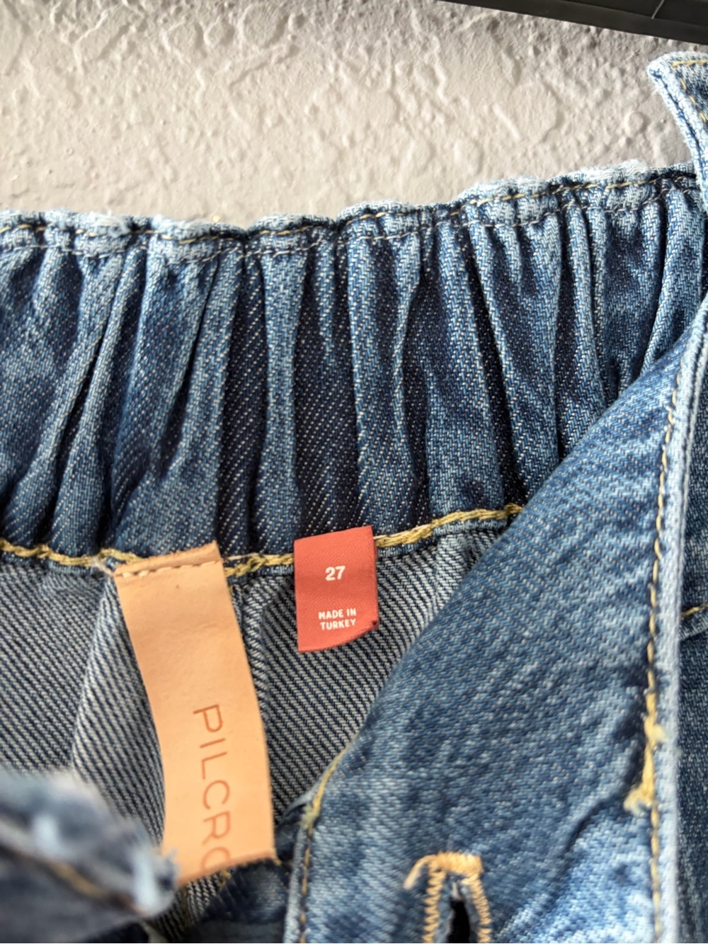 Pilcro Light Blue Wide-Leg Jeans - Picture 4 of 4